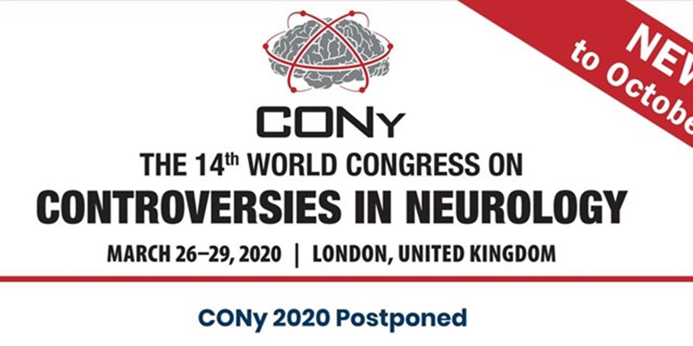 27.04.2020 Лондон. Приглашение на 14-й Всемирный Конгресс по спорам в неврологии (CONy) 
